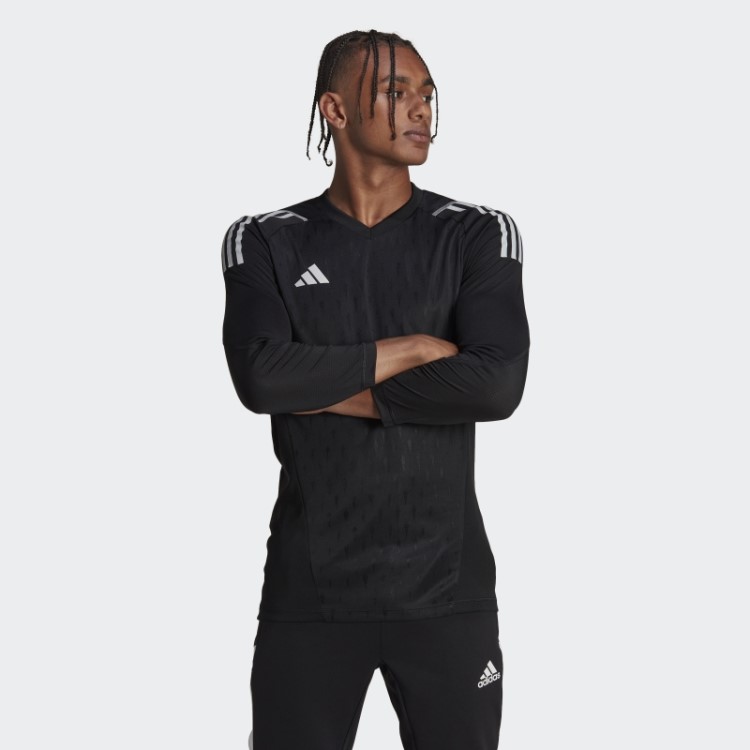 Camisa De Goleiro Preto Tiro 23 Pro De Manga Longa Adidas