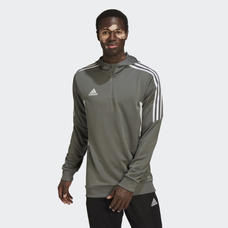Moletom Cinza Condivo 22 Track Adidas