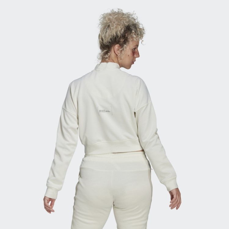 Top Cropped Branco Adidas