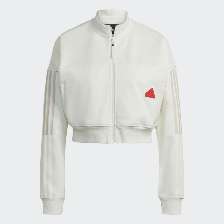Top Cropped Branco Adidas