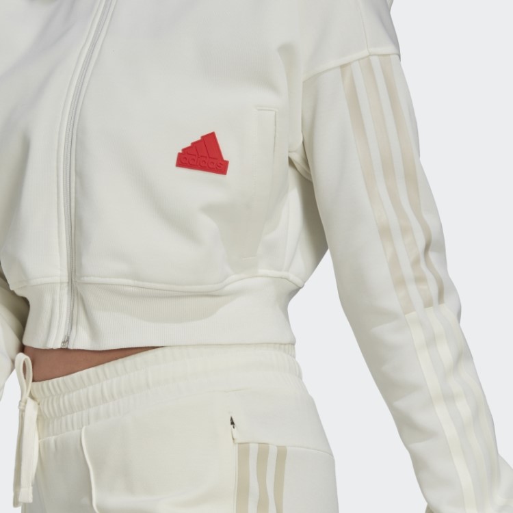 Top Cropped Branco Adidas