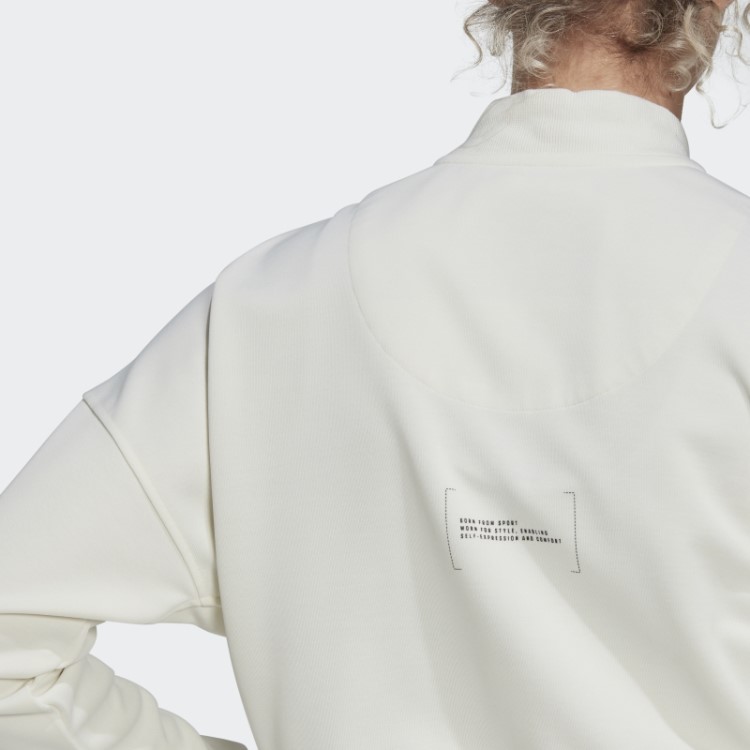 Top Cropped Branco Adidas