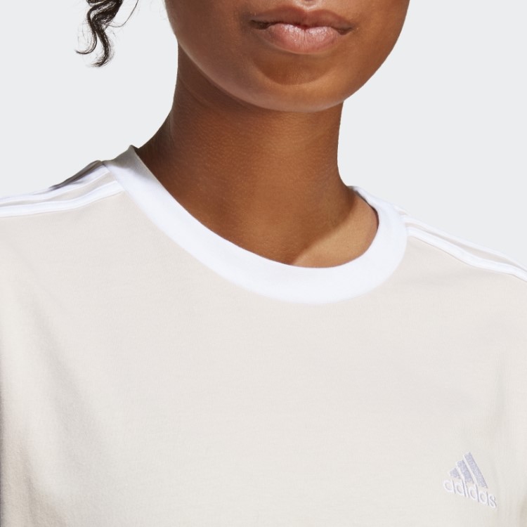 Quartzo Essentials Vestido Com As Três Listras Em Jersey Simples Para Namorado Adidas