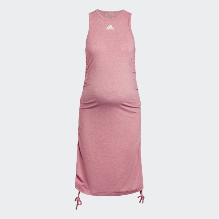 Vestido De Gestante Com Rosa Nebulosa Mel Adidas Grow Positivity