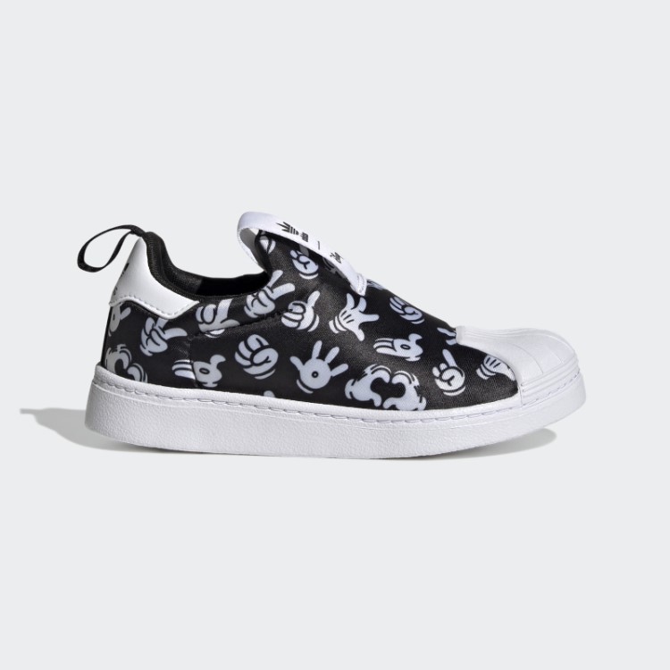 Sapatos Adidas X Disney Superstar 360 Pretos Quentes