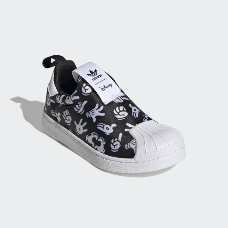 Sapatos Adidas X Disney Superstar 360 Pretos Quentes