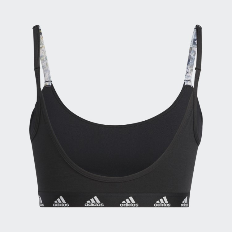 Sutiã Preto Adidas Purebare Light-support Quente