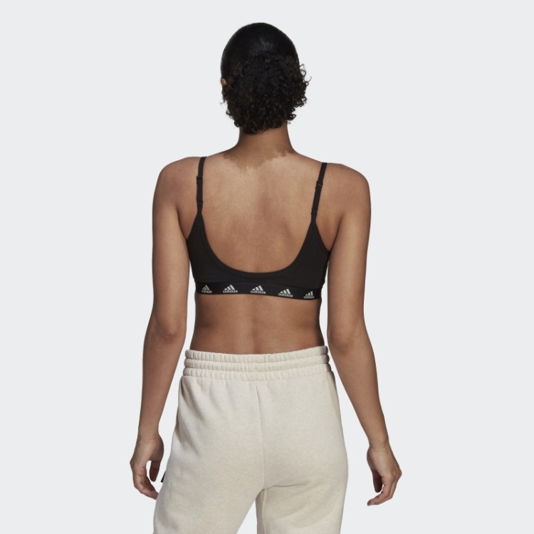 Sutiã Adidas Purebare Light-support Preto