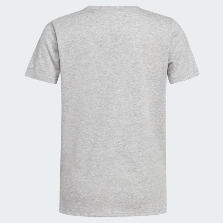 Camiseta Adidas Heather Ventilada Cinza Médio