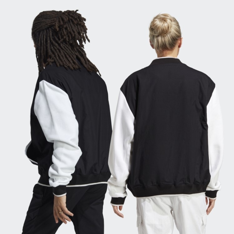 Jaqueta Colegial All Szn Logomania Preta Adidas