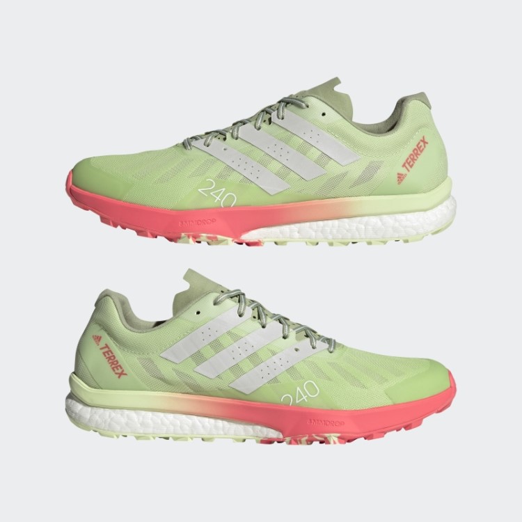 Tênis De Corrida Terrex Speed Ultra Trail Lime Adidas
