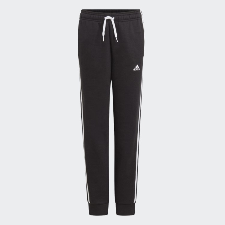 Calça Preta Adidas Essentials 3 Listras Quente