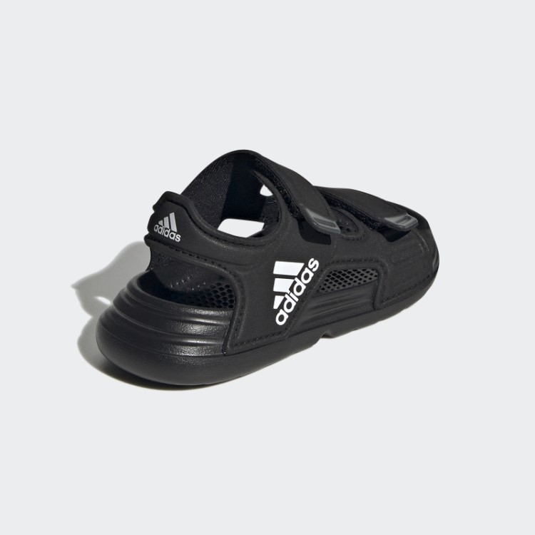 Sandália Alta Preta Adidas