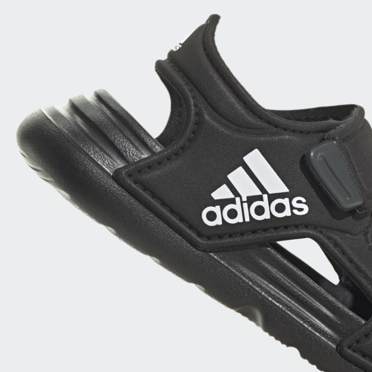 Sandália Alta Preta Adidas