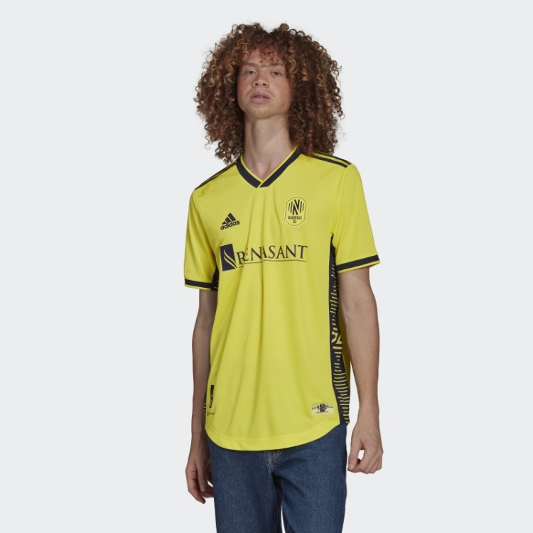 Camisa Amarela Choque Nashville Sc 22/23 Home Adidas
