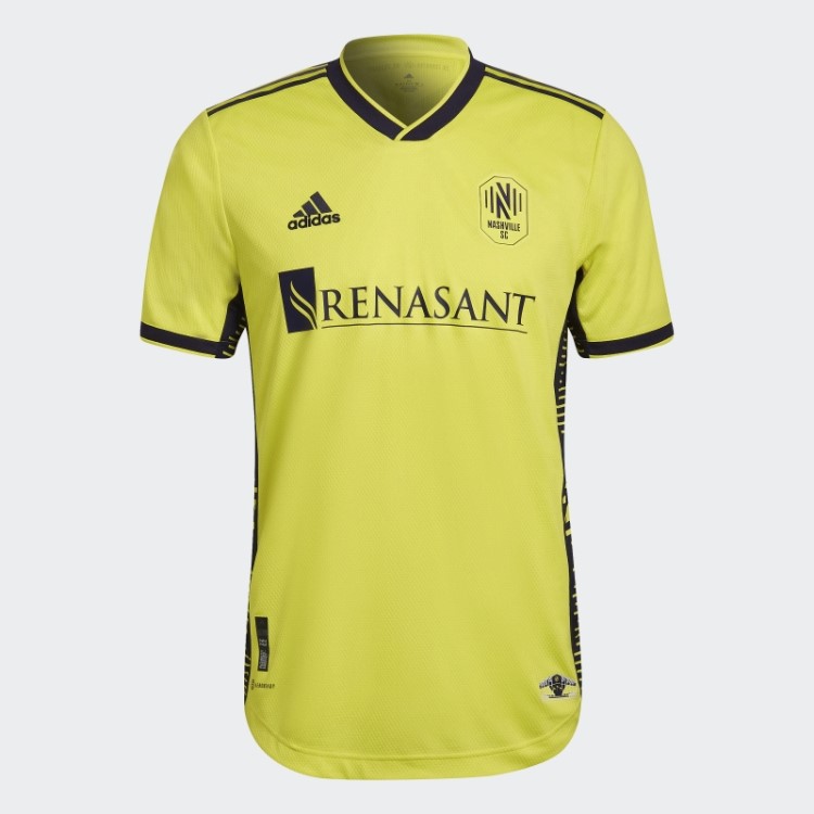 Camisa Amarela Choque Nashville Sc 22/23 Home Adidas