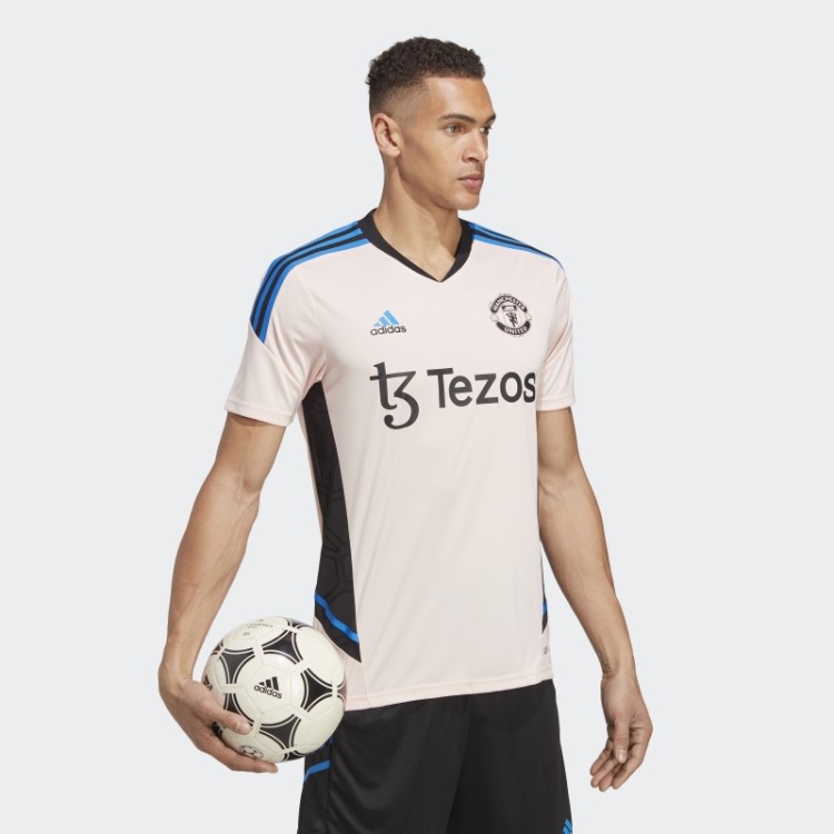 Adidas Icey Pink Mufc Tr Jsy