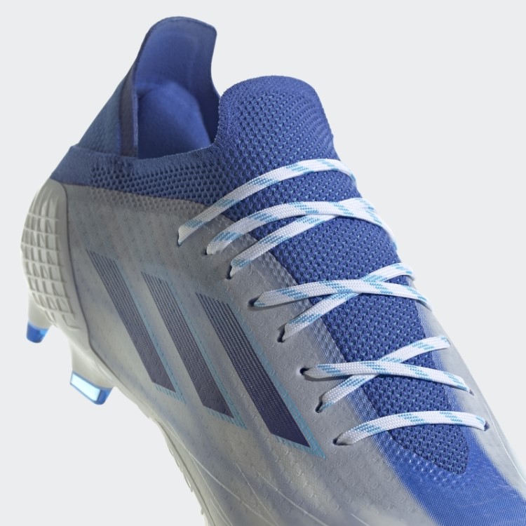 Chuteira Adidas White X Speedflow.1 Para Piso Firme