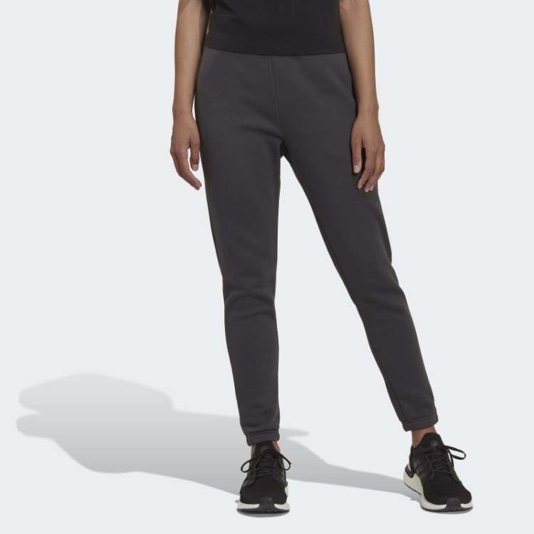 Calça Studio Lounge Regular Fit Adidas Carbon