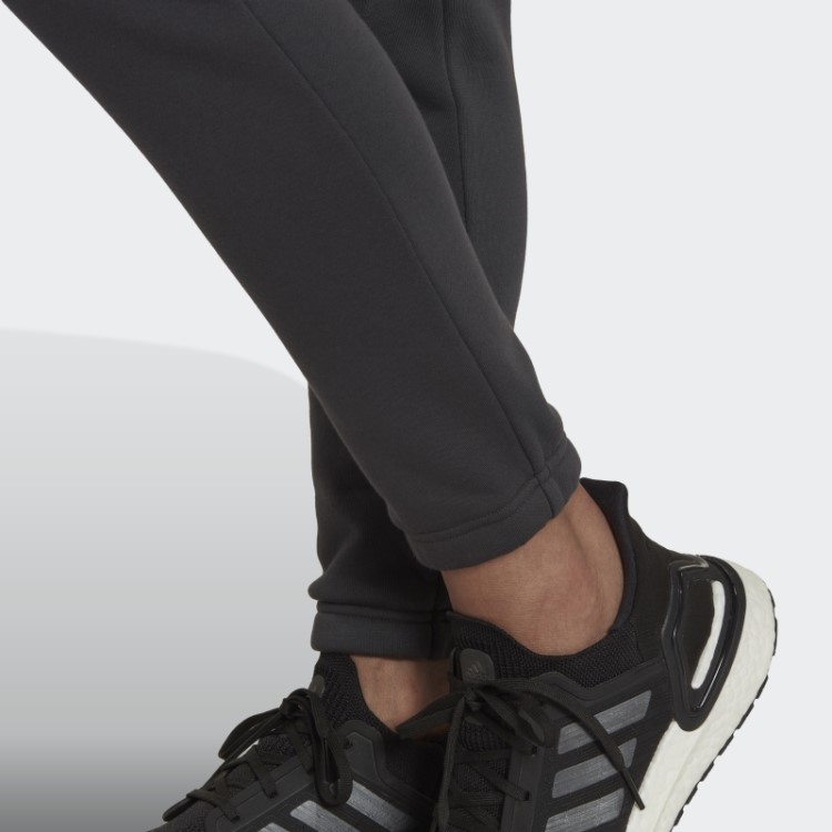 Calça Studio Lounge Regular Fit Adidas Carbon