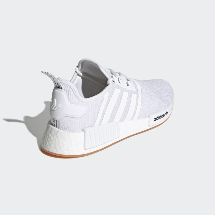 Tênis Branco Adidas Nmd-r1 Primeblue