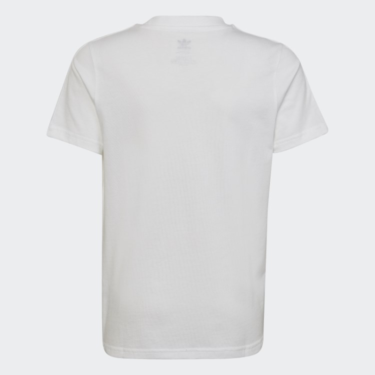 Camiseta Com Estampa Camuflada Adidas Branca