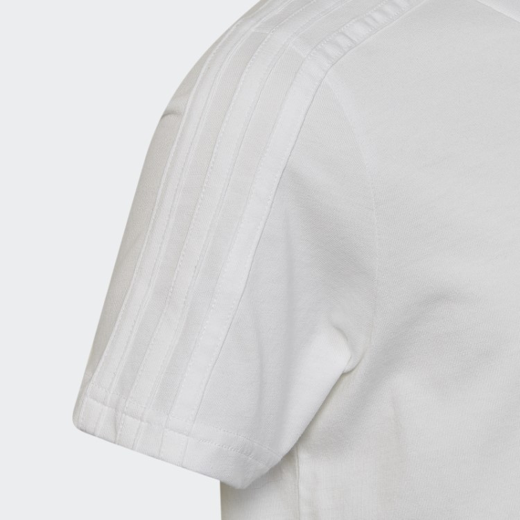 Camiseta Com Estampa Camuflada Adidas Branca