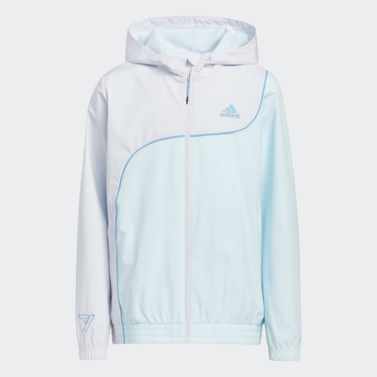 Jaqueta Adidas Big Kids Trae Young Dash Grey