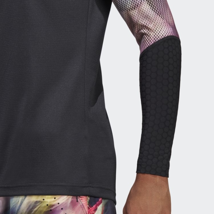 Adidas Melbourne Tennis Heat.rdy Camiseta Manga Longa Multicolorida