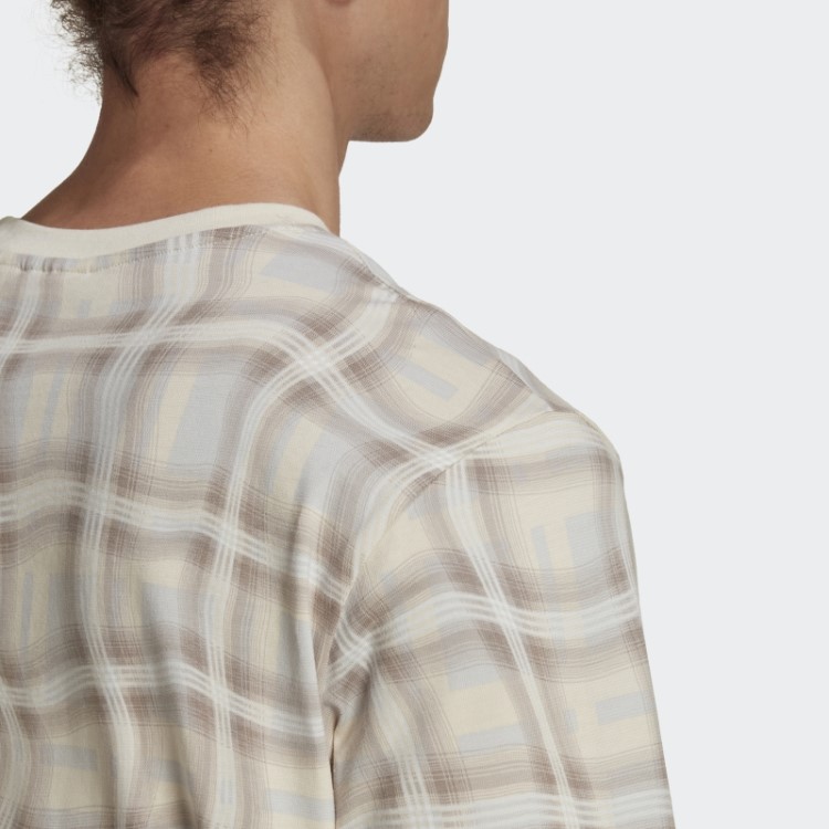 Adidas Revela Blusa De Manga Longa Branca Com Estampa Allover
