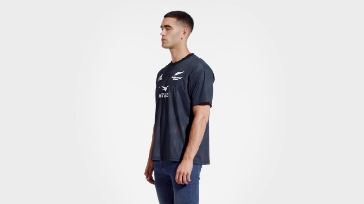 Camisa Preta Adidas Black Ferns Sevens Home (gênero Neutro)