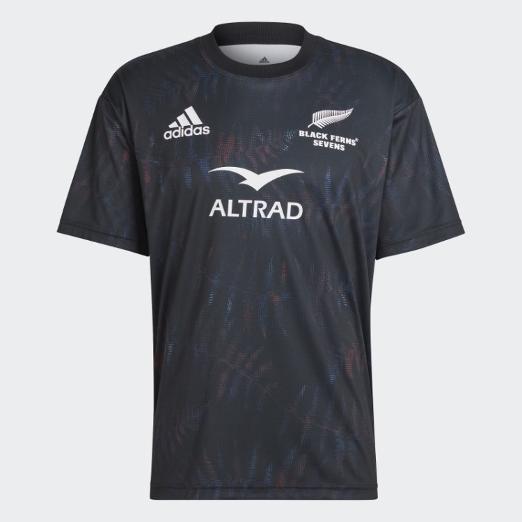 Camisa Preta Adidas Black Ferns Sevens Home (gênero Neutro)