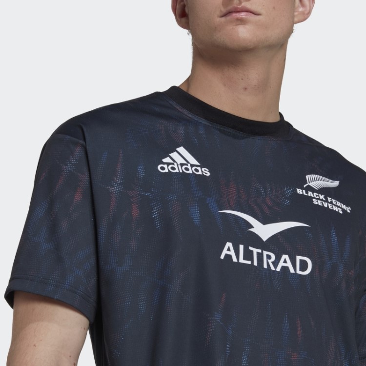 Camisa Preta Adidas Black Ferns Sevens Home (gênero Neutro)