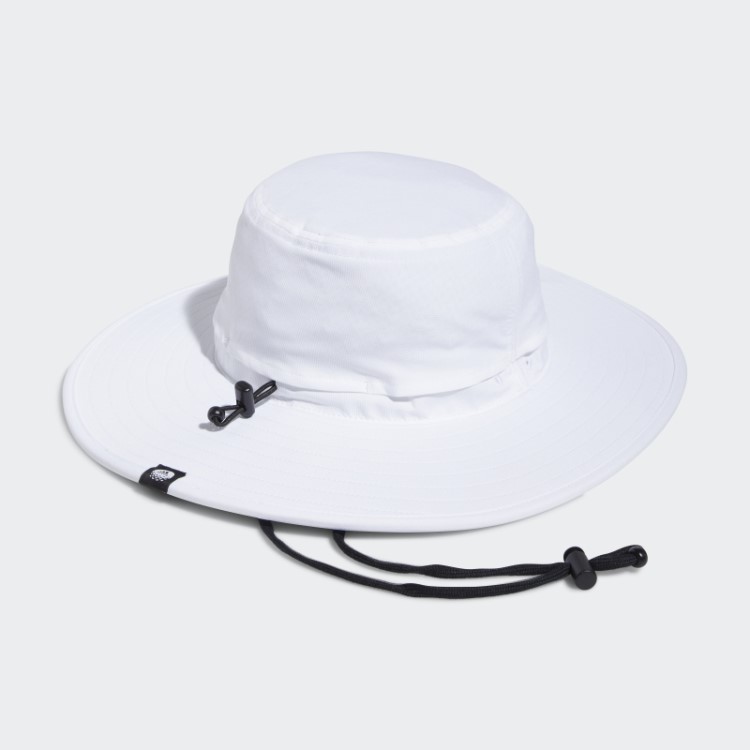 Chapéu De Sol De Golfe De Aba Larga Adidas Branco