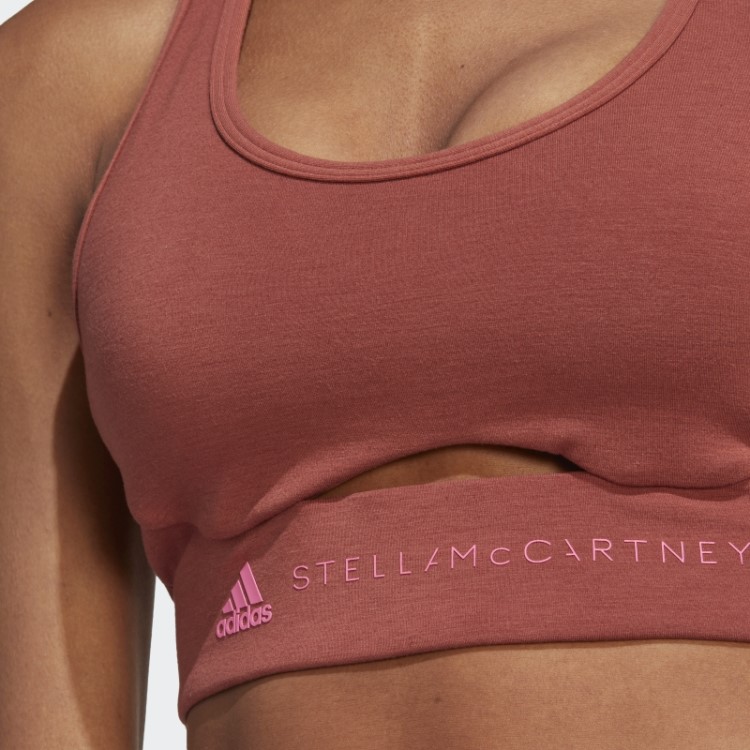 Adidas By Stella Mccartney Truestrength Sutiã De Suporte Médio Sépia Quente