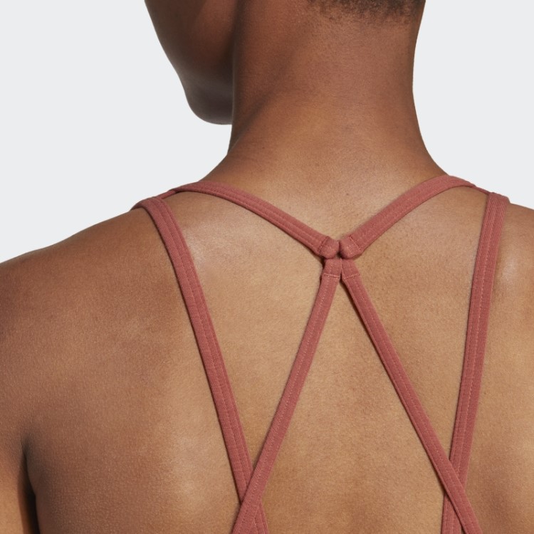 Adidas By Stella Mccartney Truestrength Sutiã De Suporte Médio Sépia Quente