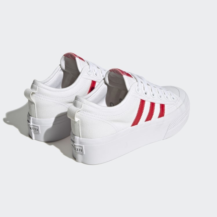 Adidas Nizza Sapatos De Plataforma Escarlate
