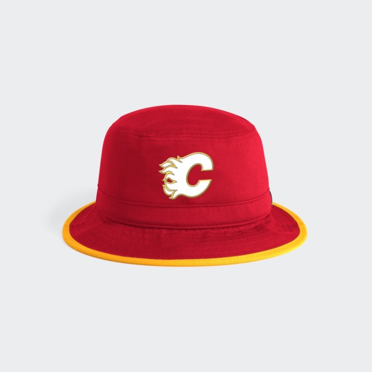 Chapéu De Balde De Chamas Adidas Vermelho