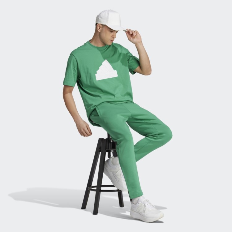 Distintivo De ícones Do Futuro Da Quadra De Camiseta Esportiva Verde Adidas
