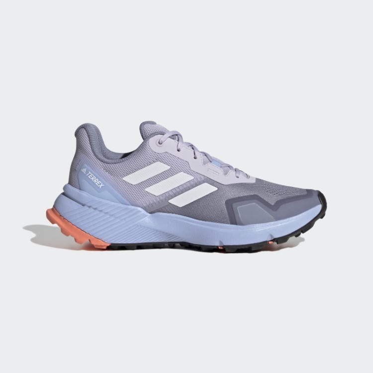 Tênis De Corrida Terrex Soulstride Trail Adidas Silver Violet