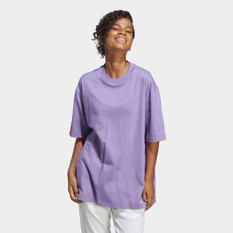 Camiseta Dance Oversized Violeta Adidas