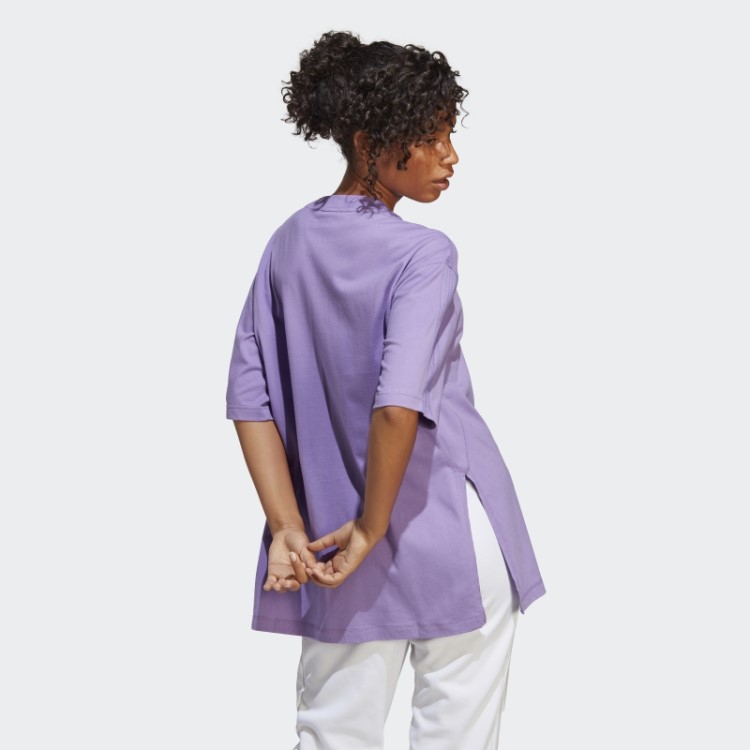 Camiseta Dance Oversized Violeta Adidas