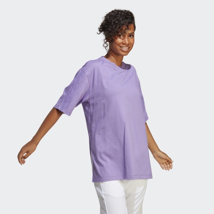 Camiseta Dance Oversized Violeta Adidas