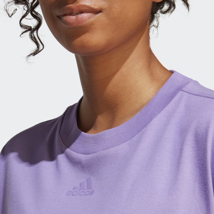 Camiseta Dance Oversized Violeta Adidas