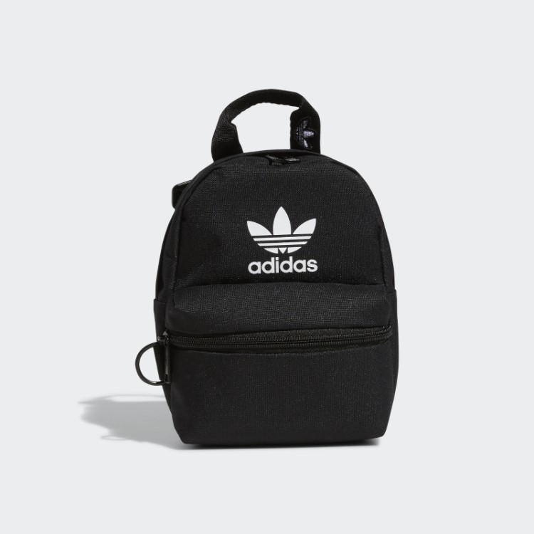 Mini Mochila Adidas Preta Trefoil 2.0