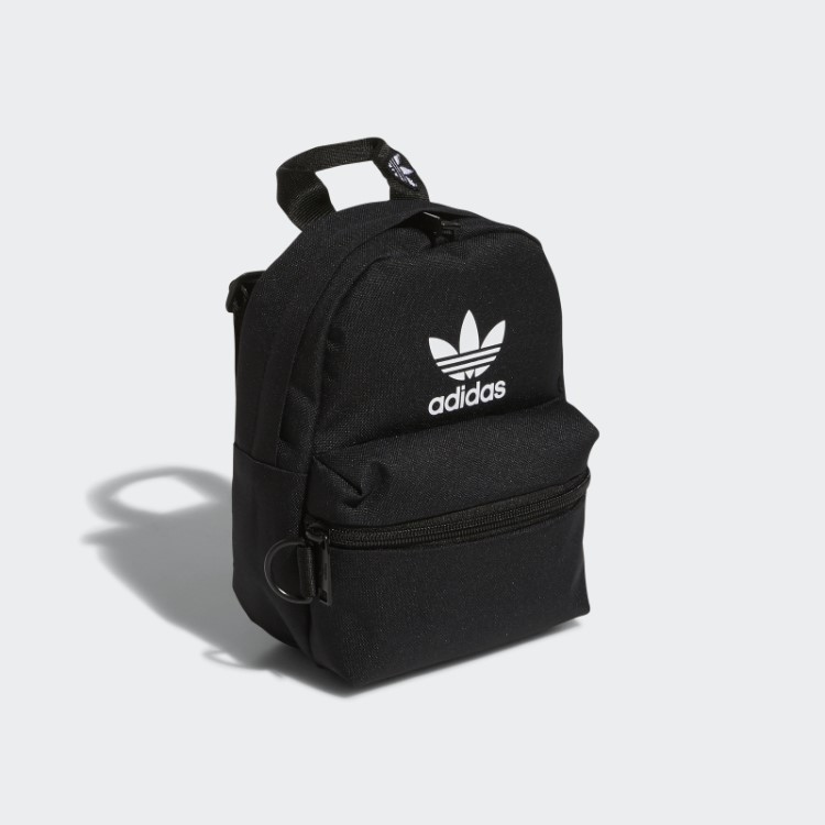 Mini Mochila Adidas Preta Trefoil 2.0