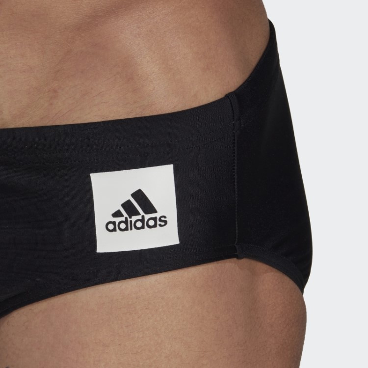 Calção De Banho Sólido Preto Adidas