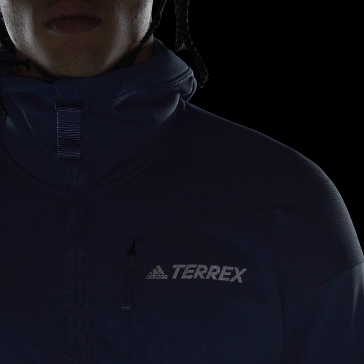 Adidas Terrex Zupahike Jaqueta De Lã Com Capuz De Aço