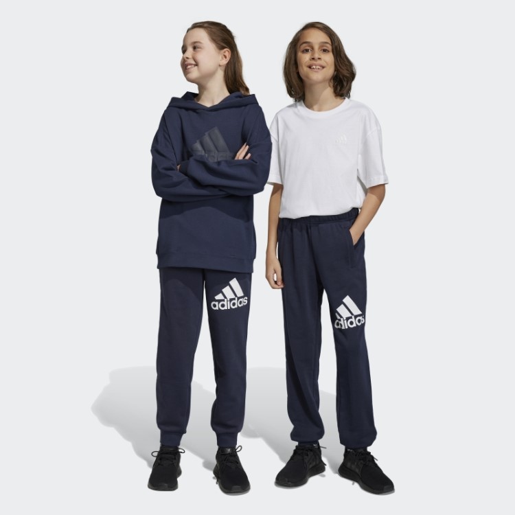 Calça De Algodão Adidas Ink Essentials Regular Fit Com Logo Grande