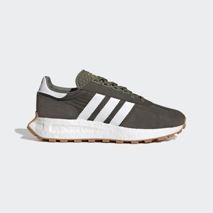 Elegantes Sapatos Adidas Retropy E5 Verde-oliva